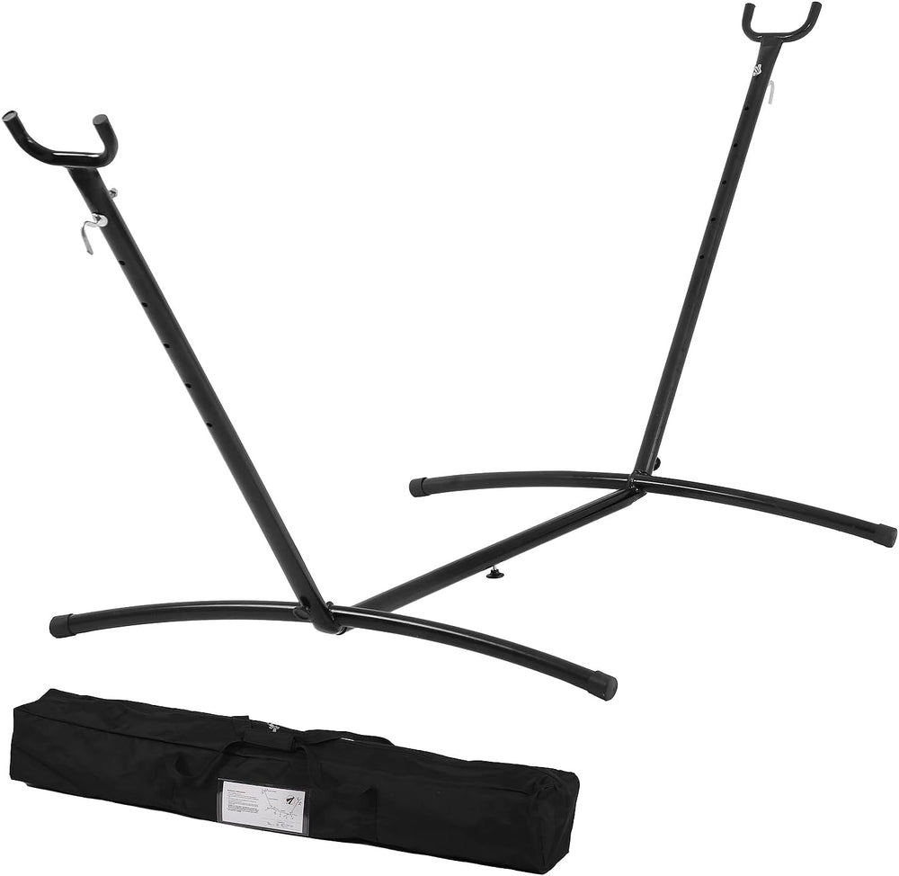 NChanmar Hammock Stand Portable, 450lbs Capacity Heavy Duty Steel Frame, Hamm...