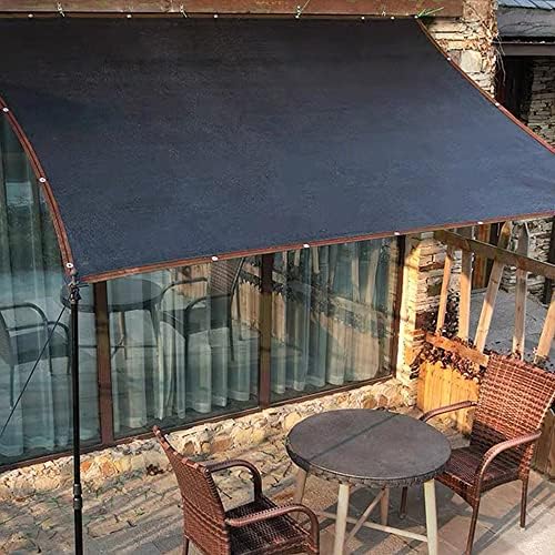 winemana 14 x 20 FT Black Shade Cloth, Durable Mesh Tarp Garden Sun Shade