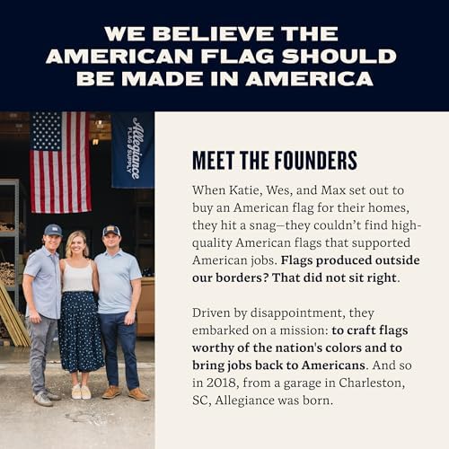 Allegiance American Flags For Outside 4x6 Ft, Made in USA