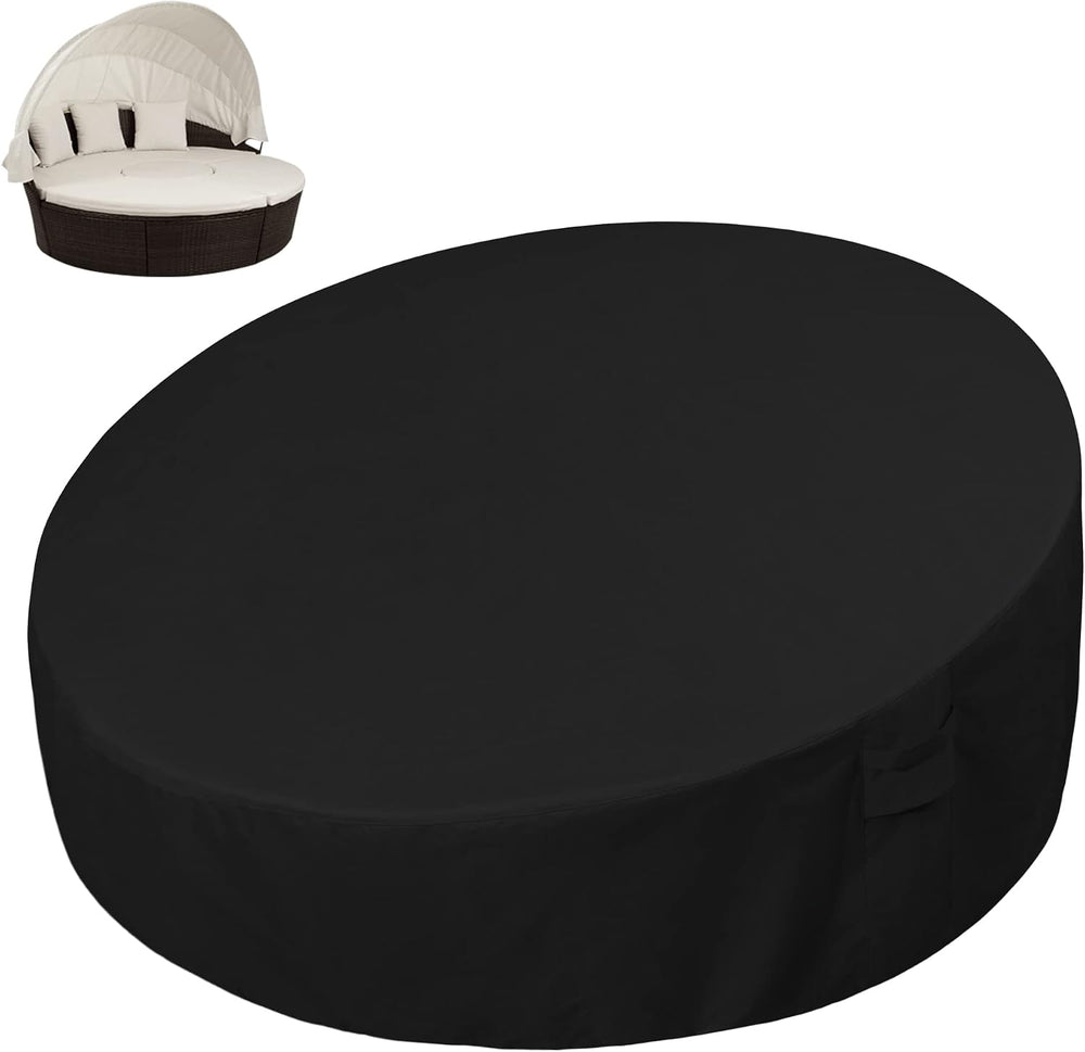 Easy-Going Heavy Duty 600D Outdoor Daybed Cover, 75" Dia x 35"/18&q...