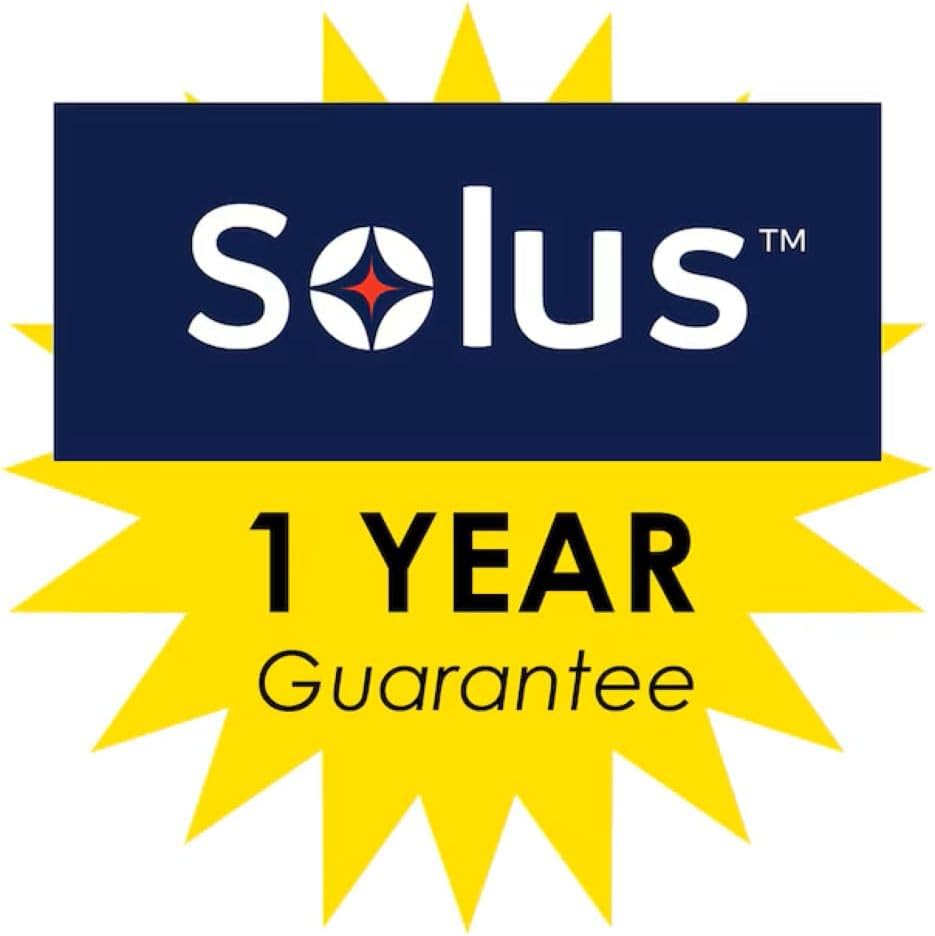 Solus 7-Foot Direct Burial Lamp Post – Outdoor Aluminum Light Pole with Decor...