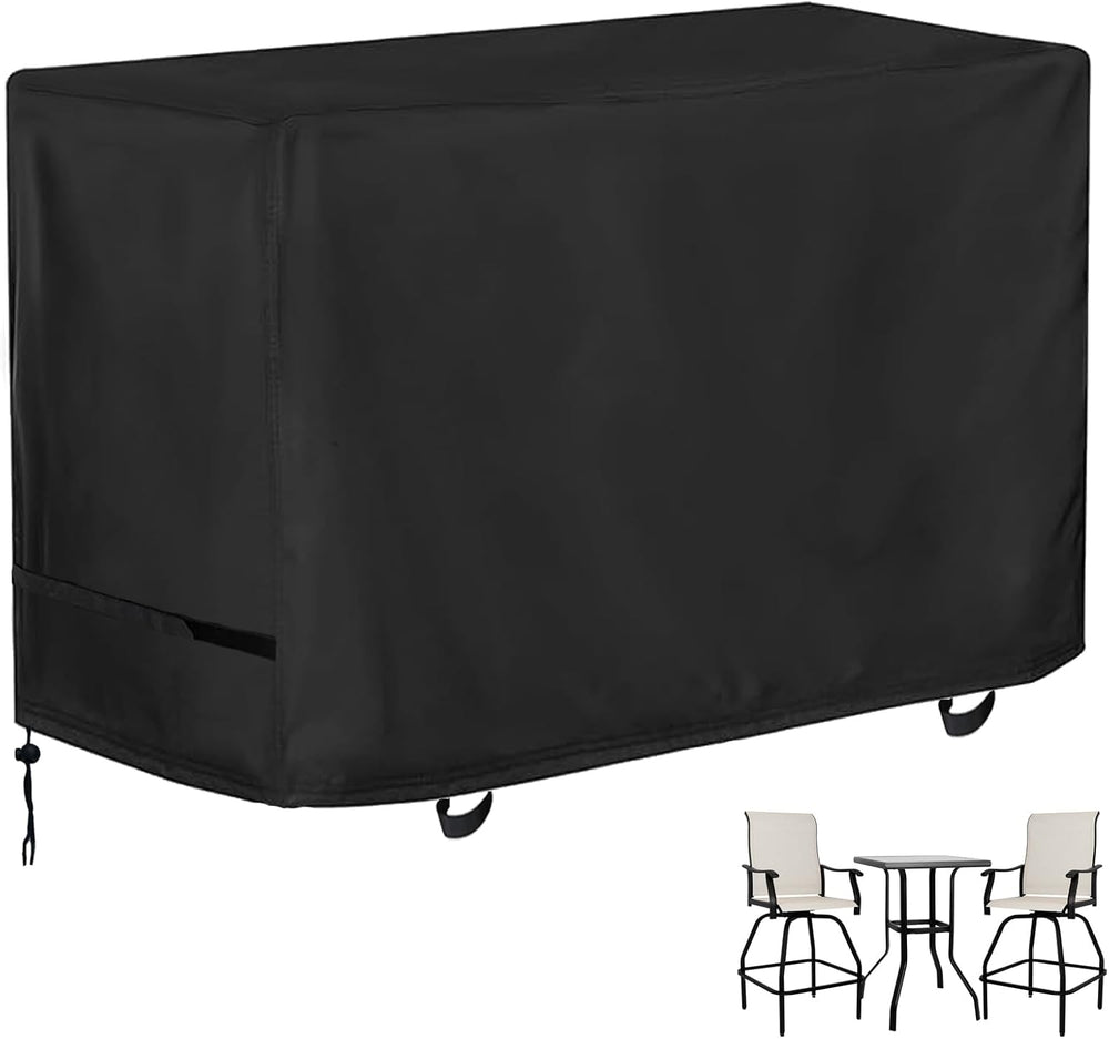 Oslimea Bar Height Patio Set Cover, 70" L x 32" D x 47" H