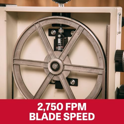 JET 10-Inch Woodworking Band Saw with Stand, 1/2 HP, 115V 1Ph (JWB-10)