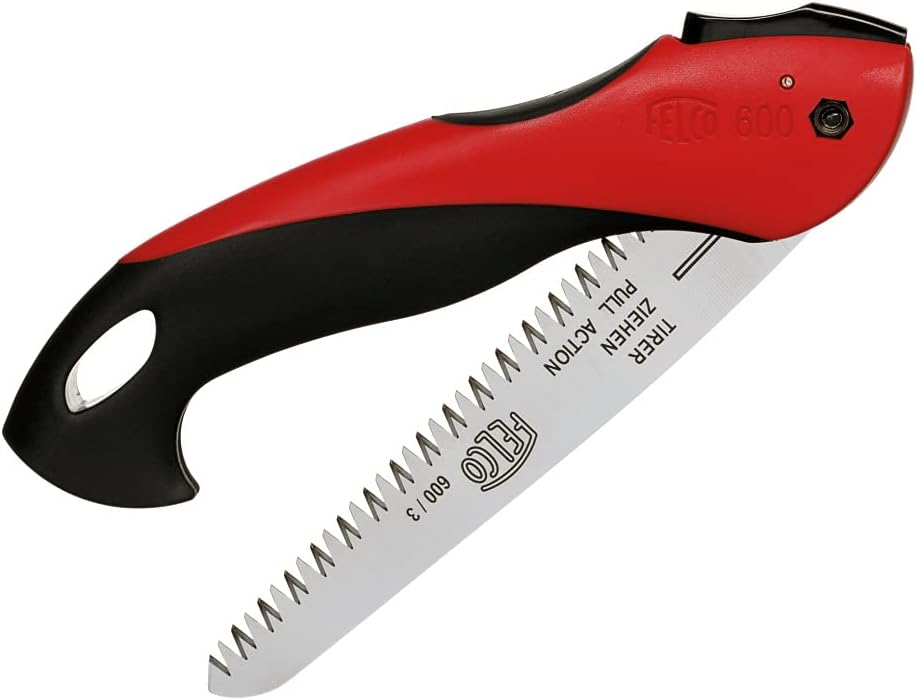 Felco Folding Saw (F 600) - Classic Tree Pruning Saw with Pull-Stroke Action,...