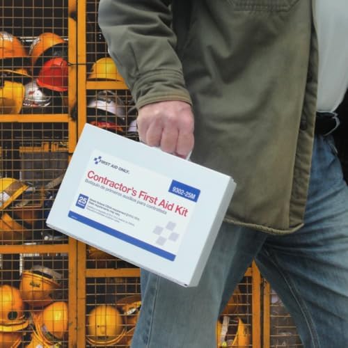 First Aid Only 25-Person Contractor First Aid Kit for Jobsites