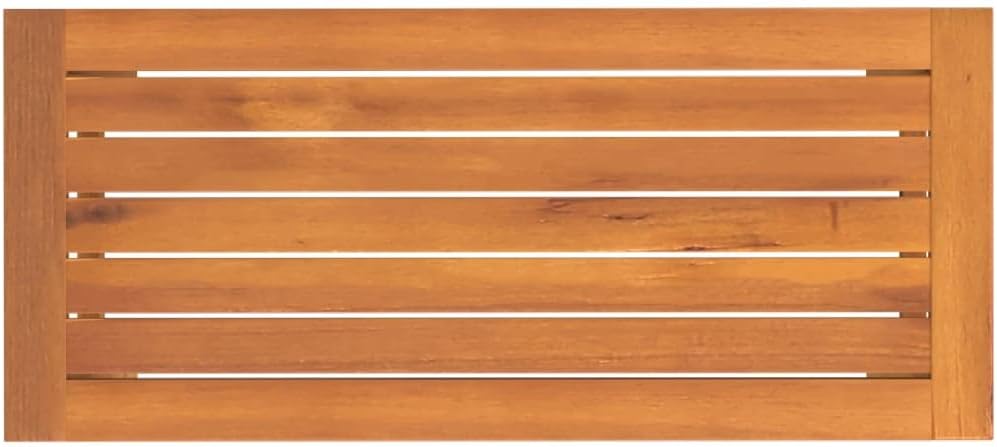 vidaXL Patio Bench 31.5"x13.8"x17.7" Solid Wood Acacia