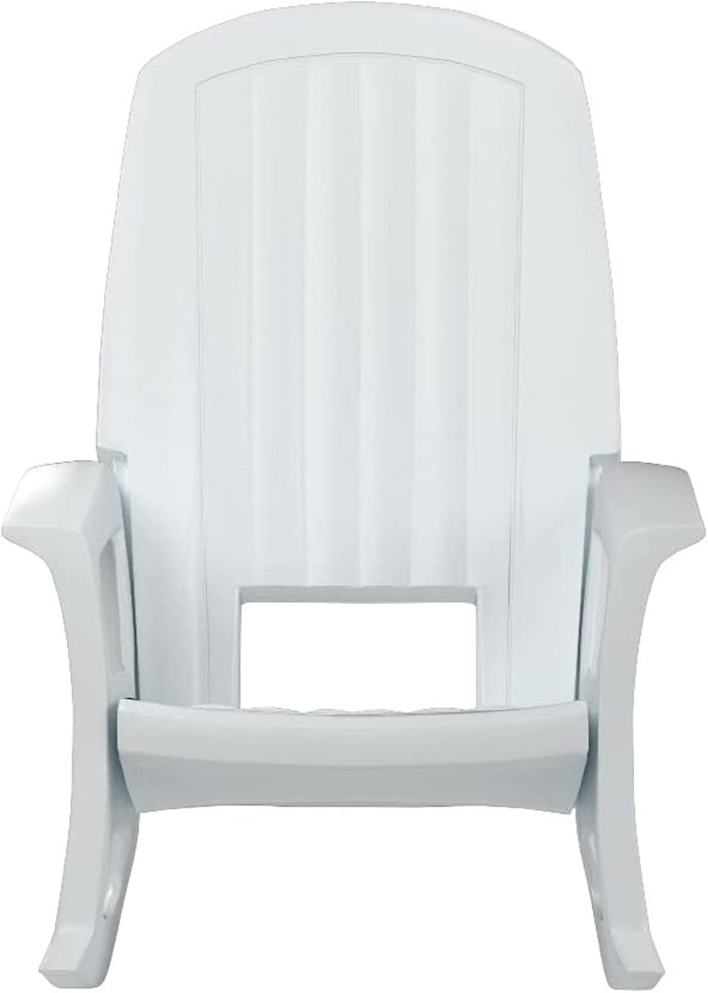 Semco Rockaway Heavy Duty All Weather Patio or Deck Rocking Chair, White
