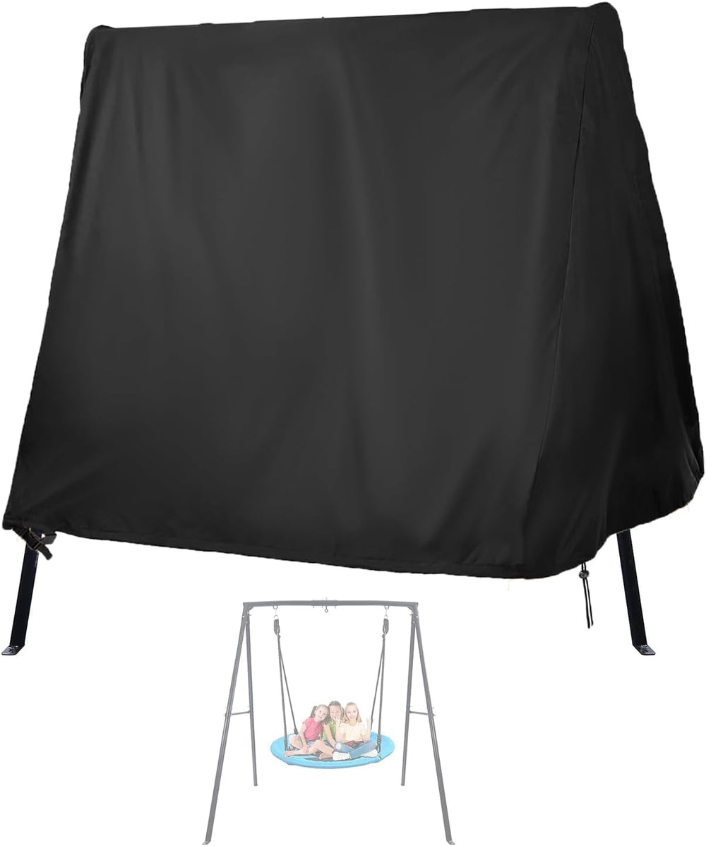 Kasla Outdoor Swing Cover for A Frame Patio Swing, 81"L×57"W×70"H