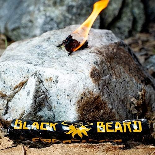 Beard Fire Starter Rope (1 Rope) | 100% Weatherproof Fire Starter for Campfir...