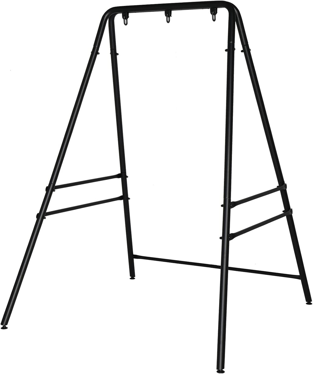 Outdoor Hanging Chair Stand, Heavy-Duty 450 LBS Support Outdoor Hammock Chair...
