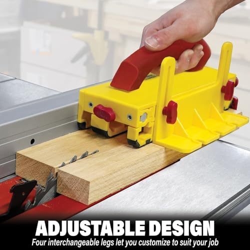 Milescraft 3406 GrabberPRO - Push block for Table Saws, Router Tables, Band S...