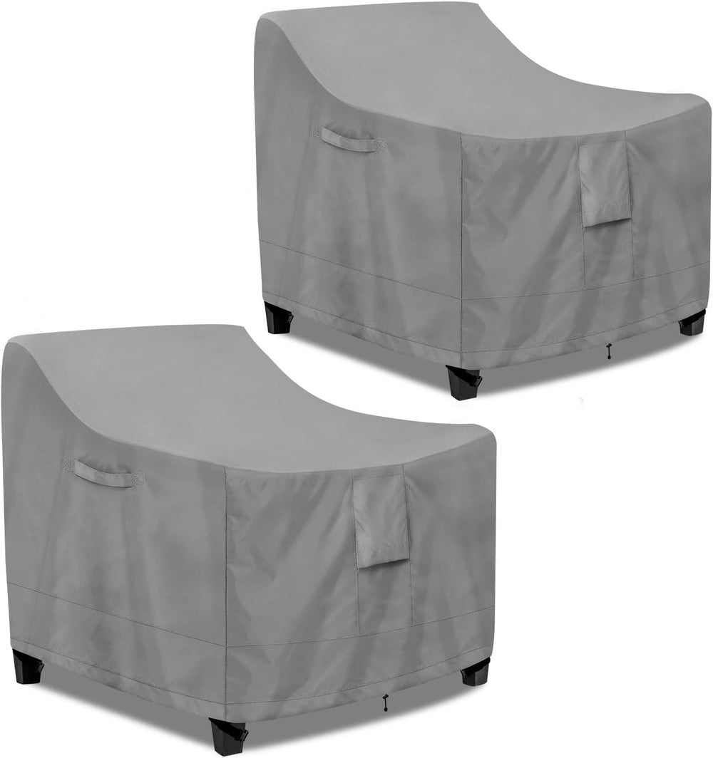 PureFit Outdoor Chair Covers Waterproof 2 Pack Patio Furniture Seat Covers