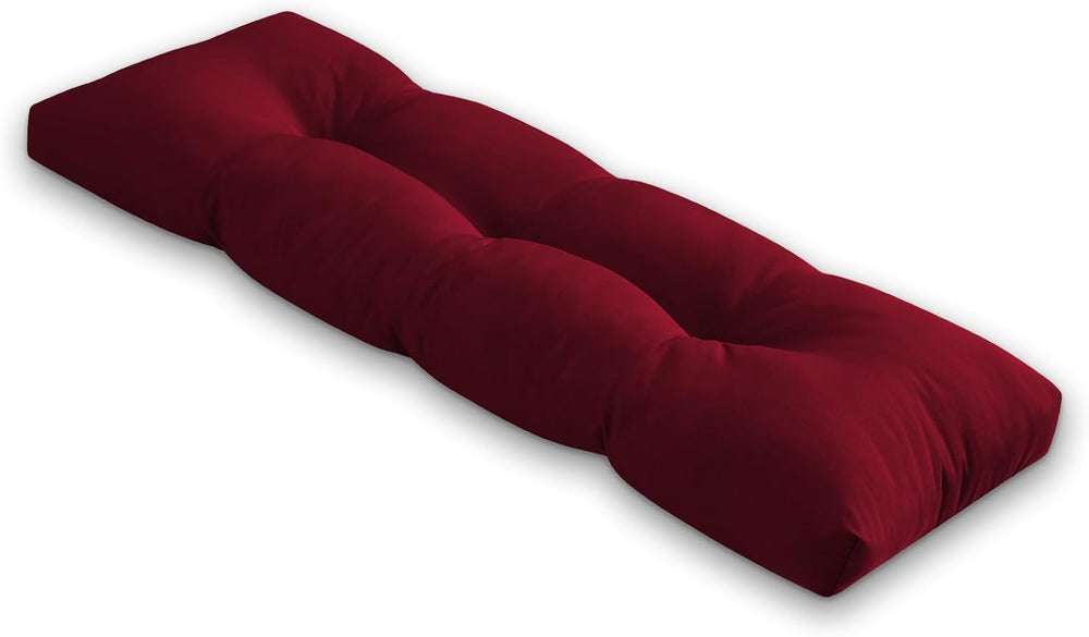 Bench Cushion for Indoor/Outdoor Furniture, Waterproof Patio Bench Seat Cushi...