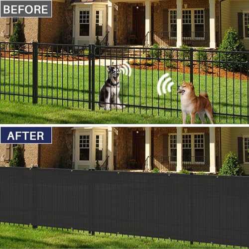Windscreen4less 6'x50' Privacy Fence Screen Heavy Duty Windscreen Fen...
