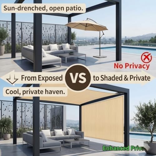 90% Sun Shade Cloth 10x30FT Heavy Duty Shade Cover Grommets