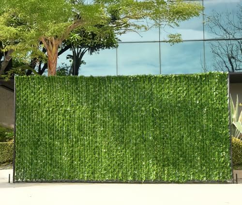Privacy Fence Screen 4'x10' Hedge Slats for Chain Link, Heavy Duty