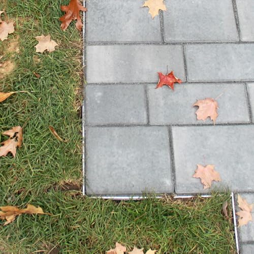 EasyFlex Aluminum No-Dig Landscape Edging for Landscape or Paver Projects, 10...