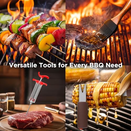 Kaluns 35PC BBQ Grill Tools Set – Heavy Duty Stainless Steel Grill Accessorie...