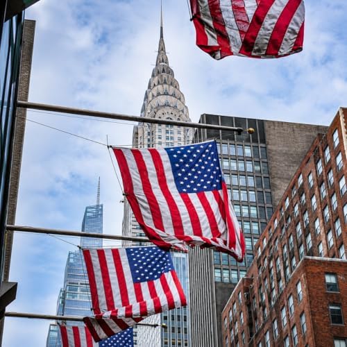 American Flags for Outside 5X8 American Flag made in USA Heavy Duty Flags Out...