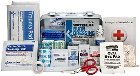 First Aid Only 90755 ANSI A 2015 and OSHA Compliant First Aid Kit, 10-Person ...