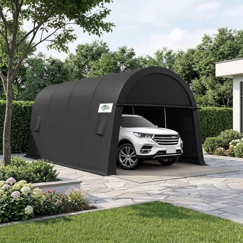 COBIZI Carport Canopy 10x20 Heavy Duty Portable Garage,