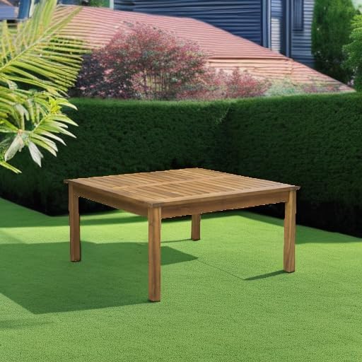 Christopher Knight Home Perla Outdoor Acacia Wood Coffee Table, Teak Finish ,...