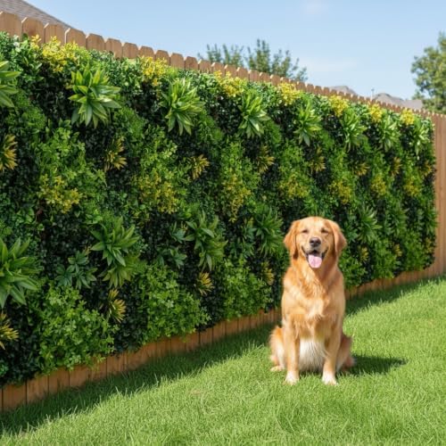 40" x 20" Artificial Grass Wall Panels, UV-Anti Greenery Backdrop Wall