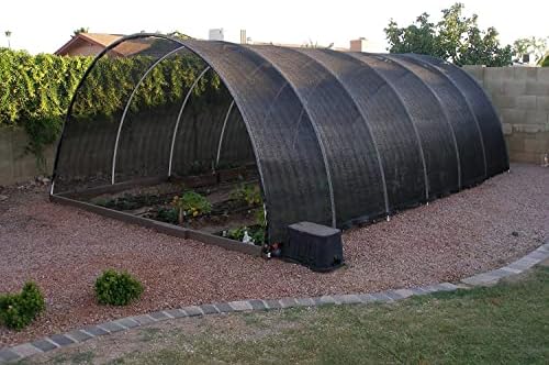Agfabric 80% Sunblock Shade Cloth 12x20ft, Black