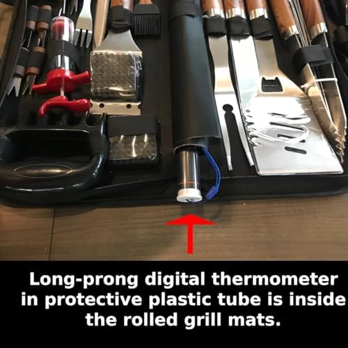 Kaluns 35PC BBQ Grill Tools Set – Heavy Duty Stainless Steel Grill Accessorie...