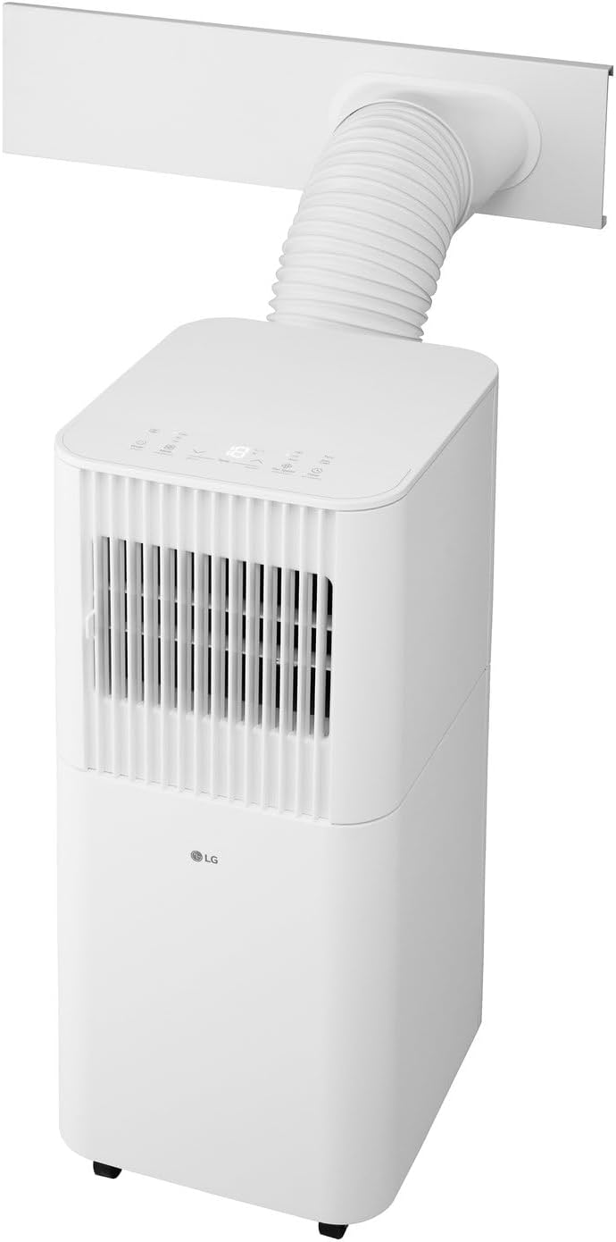 LG 6,000 BTU (DOE) / 8,000 BTU (ASHRAE) Portable AC with Fan and Remote