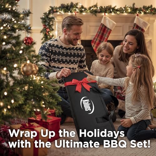 Kaluns Grilling Accessories, Dad Gifts for Christmas, Heavy Duty Stainless St...