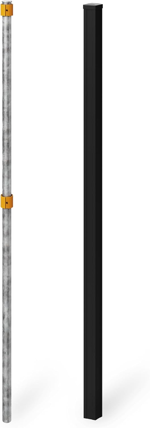 WamBam 6ft Aluminum Post for Composite Fences