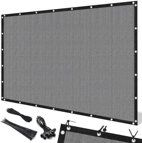 Artpuch Pergola Shade Cover with Grommets 8x10 FT 90% UV Block Outdoor Sun Sh...
