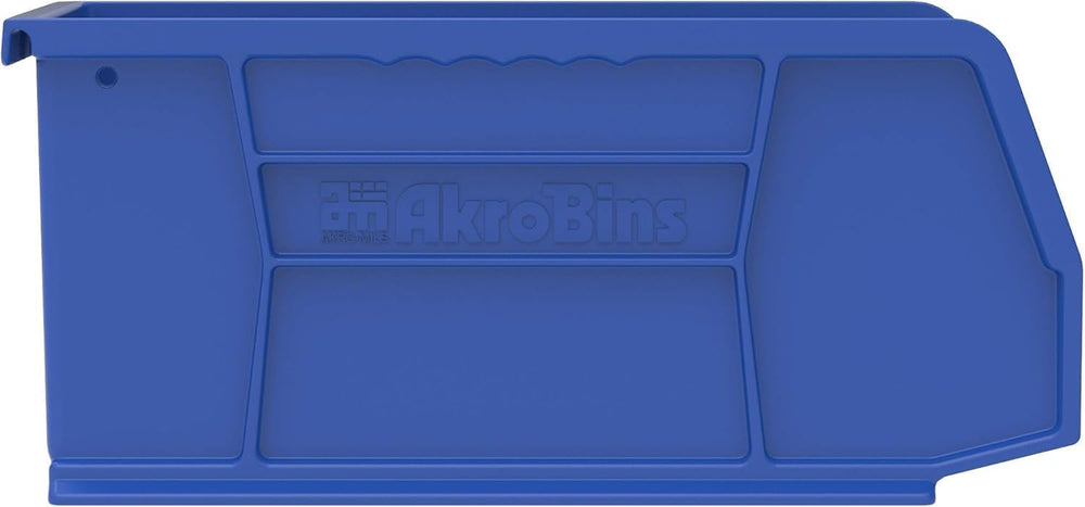 Akro-Mils 30237 AkroBins Plastic Storage Bins, 9"x6"x5", Blue,...