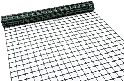 TENAX Garden Fence - Green Plastic Mesh, Durable Outdoor Fencing - 4 x 50 Ft ...