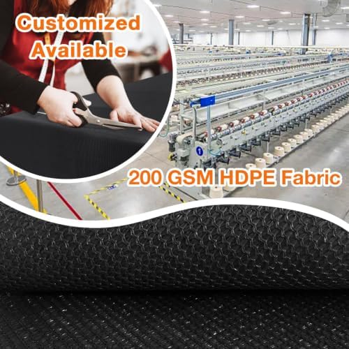 Artpuch Pergola Shade Cover with Grommets 10x12 FT 90% UV Block Outdoor Sun S...