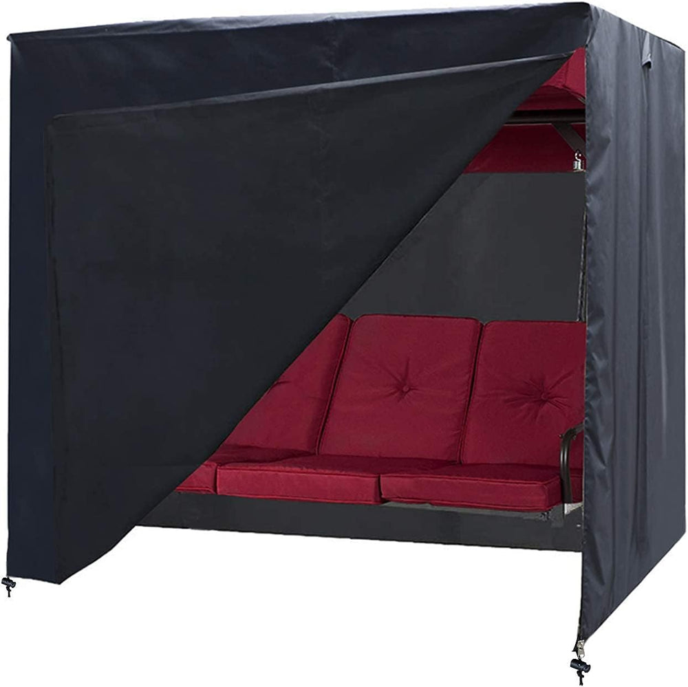 Patio Swing Cover - 3 Seater Hammock Glider Chair, Outdoor UV Resistant, Wate...