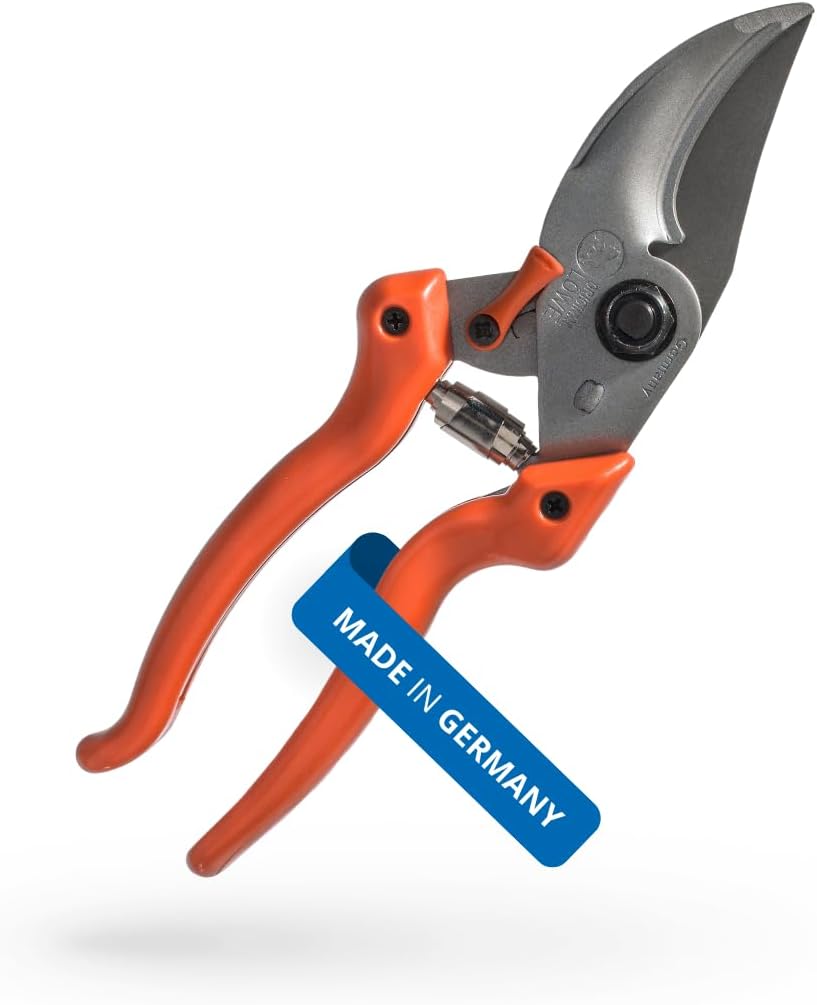Original LÖWE 9 Bypass Pruning Shears 9.104 with Adjustable Grip Width - Shar...