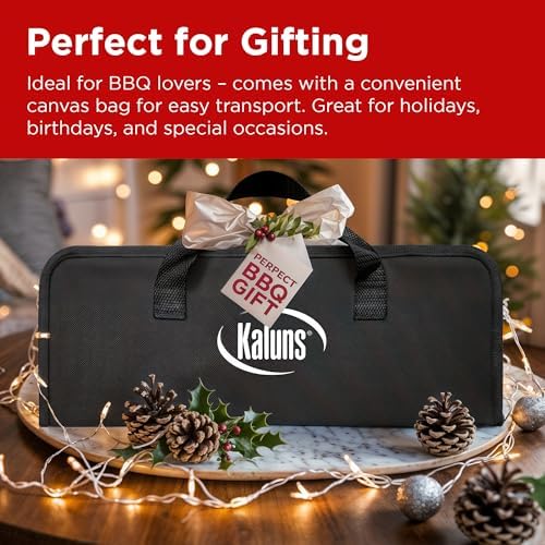 Kaluns Grilling Accessories, Dad Gifts for Christmas, Heavy Duty Stainless St...