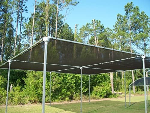 Agfabric 80% Sunblock Shade Cloth 12x20ft, Black