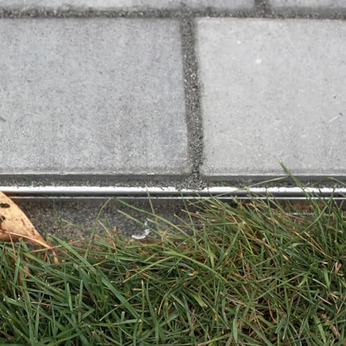 EasyFlex Aluminum No-Dig Landscape Edging for Landscape or Paver Projects, 10...