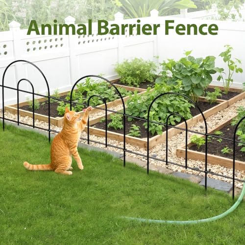 ZENY 35 Pack Decorative Garden Fence Fencing, 50 Ft(L) x 18in(H) Patio Fence ...
