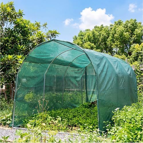40% 6ft x 400ft Shade Cloth Roll with Eyelets, Green