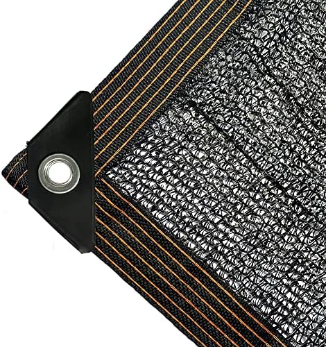 winemana 14 x 20 FT Black Shade Cloth, Durable Mesh Tarp Garden Sun Shade