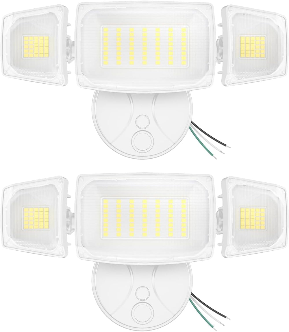Olafus 80W Flood Lights Outdoor 2 Pack, Switch Controlled LED Security Lights...