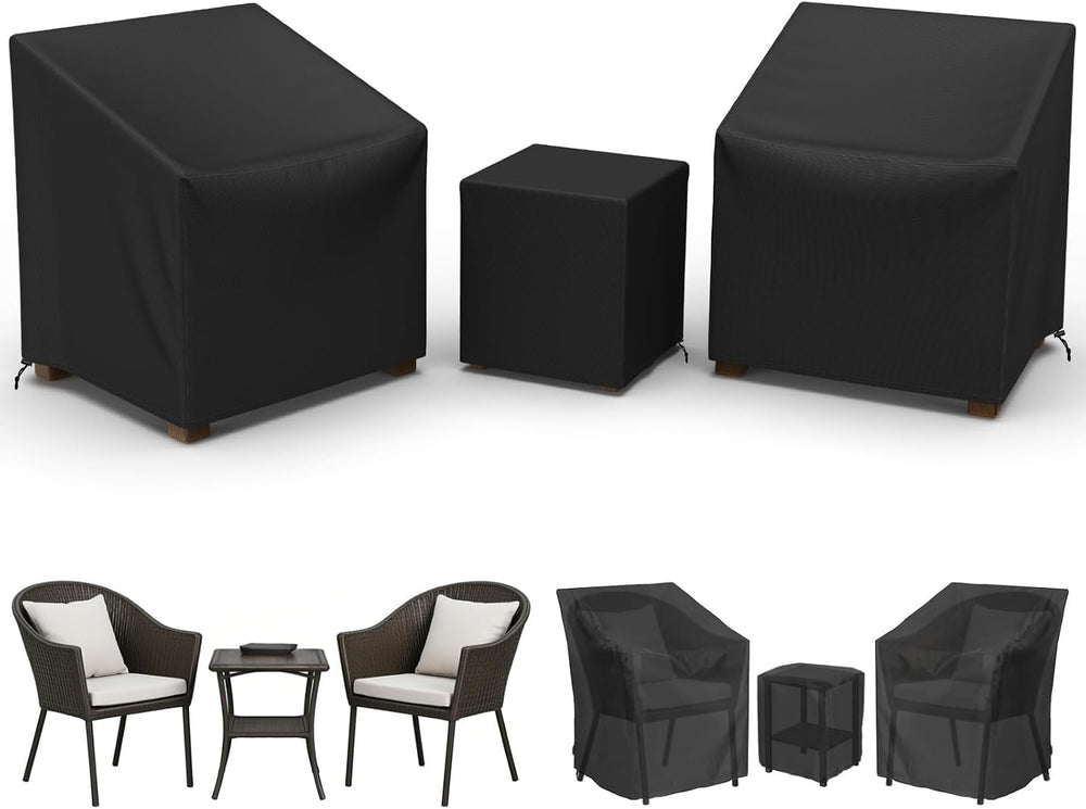 Gasadar Patio Chair Cover - 2 Pack, 32.3"W x 30.3" D x 31.5" H