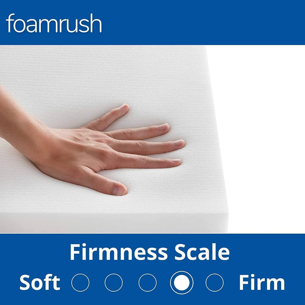 41-inch Outdoor Foam Bench Cushion with Ties