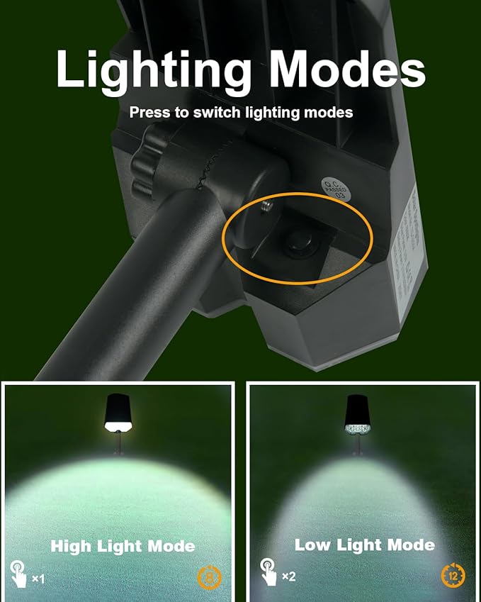4 Pack Solar Powered Outdoor Spot Lights Outside Waterproof 20 LEDs Landscape...