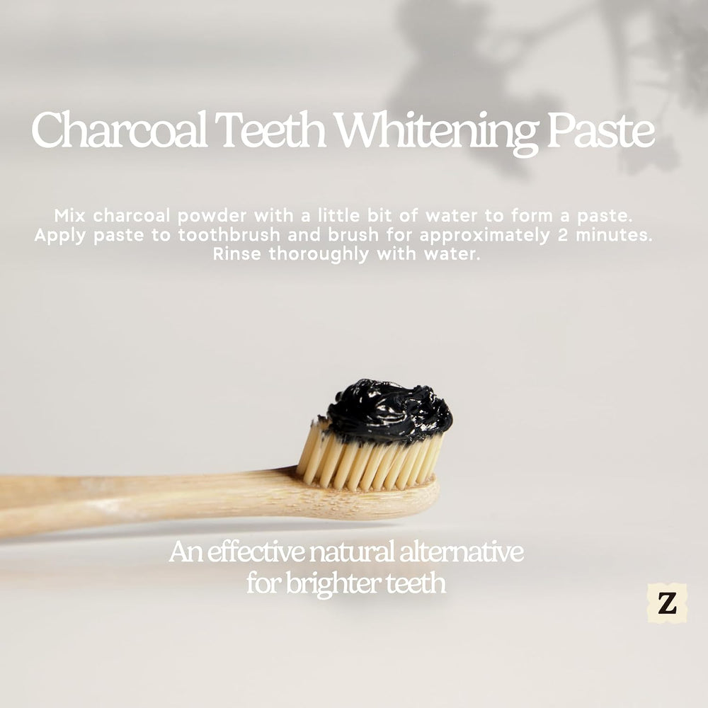 Zen Principle Hardwood Activated Charcoal Powder 100 Percent from USA Trees. ...