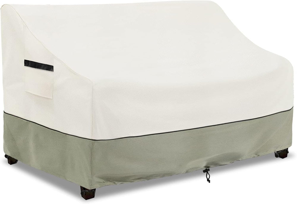 Outdoor 2-Seater Loveseat Cover,Patio Sofa Covers Fits up to 58W x 32.5D x 31...